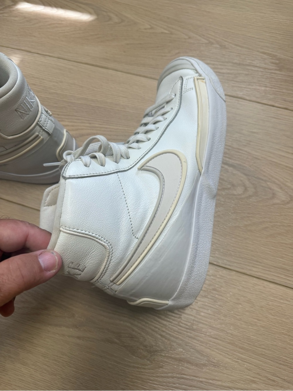 Nike Blazer Mid '77 Infinite sneakers in the "Summit White" Women’s Size 9.5 - Picture 11 of 11